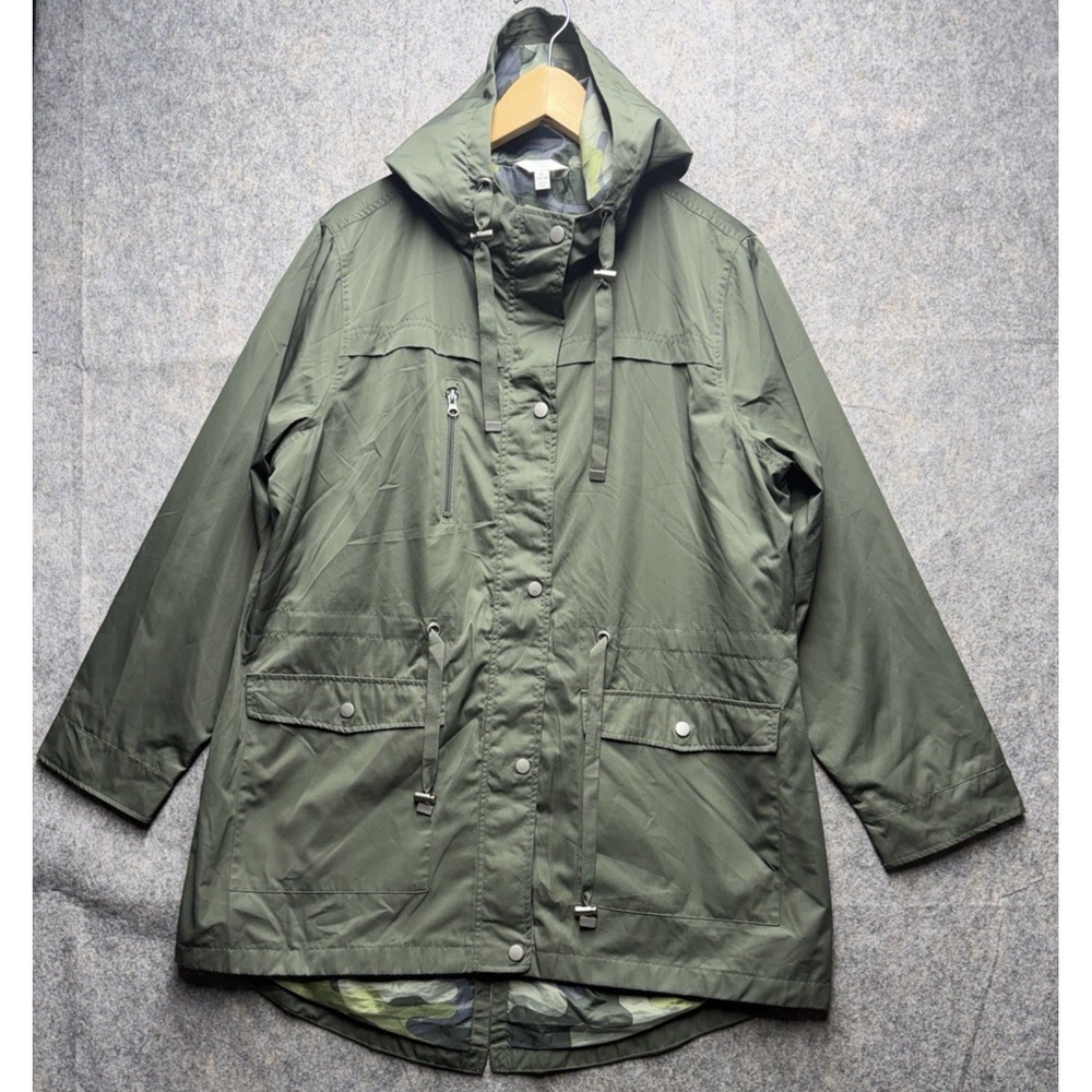 Rains Jacket‎ / Size XL / Long / Mens / Green / Polyester